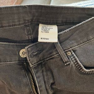 H&M super skinny low rise jeans